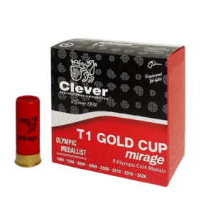 CLEVER MIRAGE T1 GOLD CUP SHOTSHELL 12GA 7.5 28 GRAM (250)